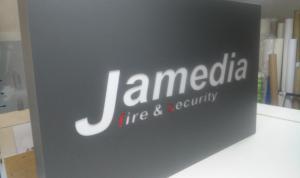 Kaseton podświetlany LED Dibond Jamedia